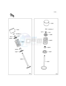 Z250SL BR250EFS XX (EU ME A(FRICA) drawing Valve(s)