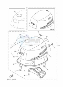 F20SEA drawing TOP-COWLING