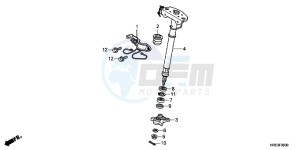 VFR1200XH Europe Direct - (ED) drawing EXHAUST MUFFLER