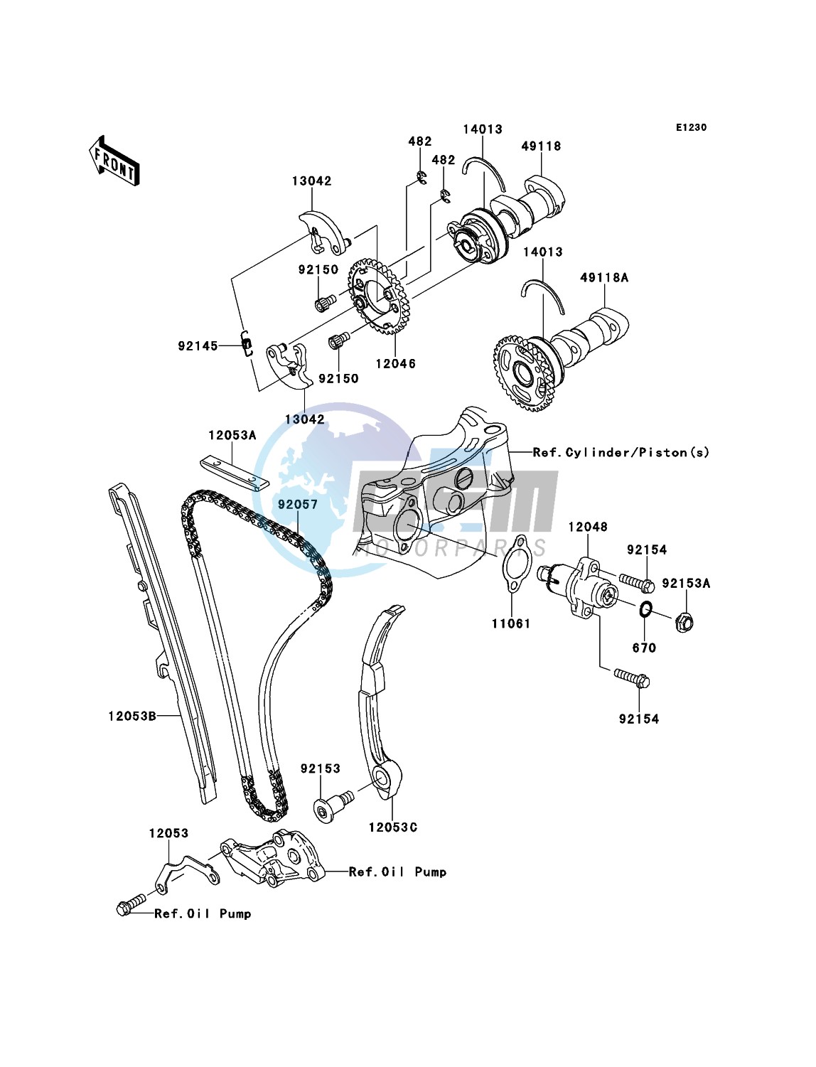 Camshaft(s)/Tensioner