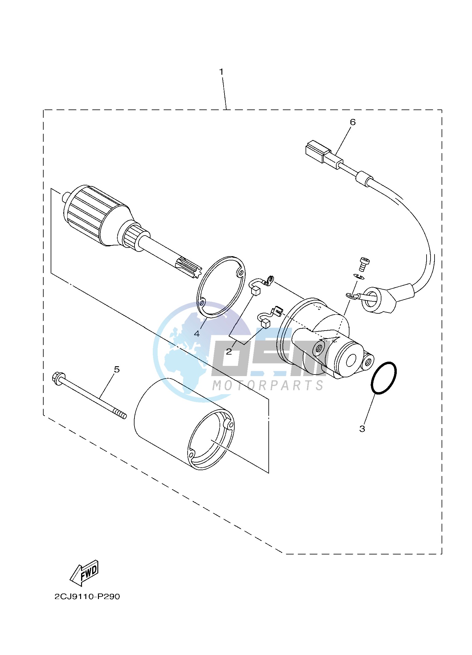 STARTING MOTOR