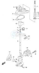 DF 250AP drawing Clutch Rod