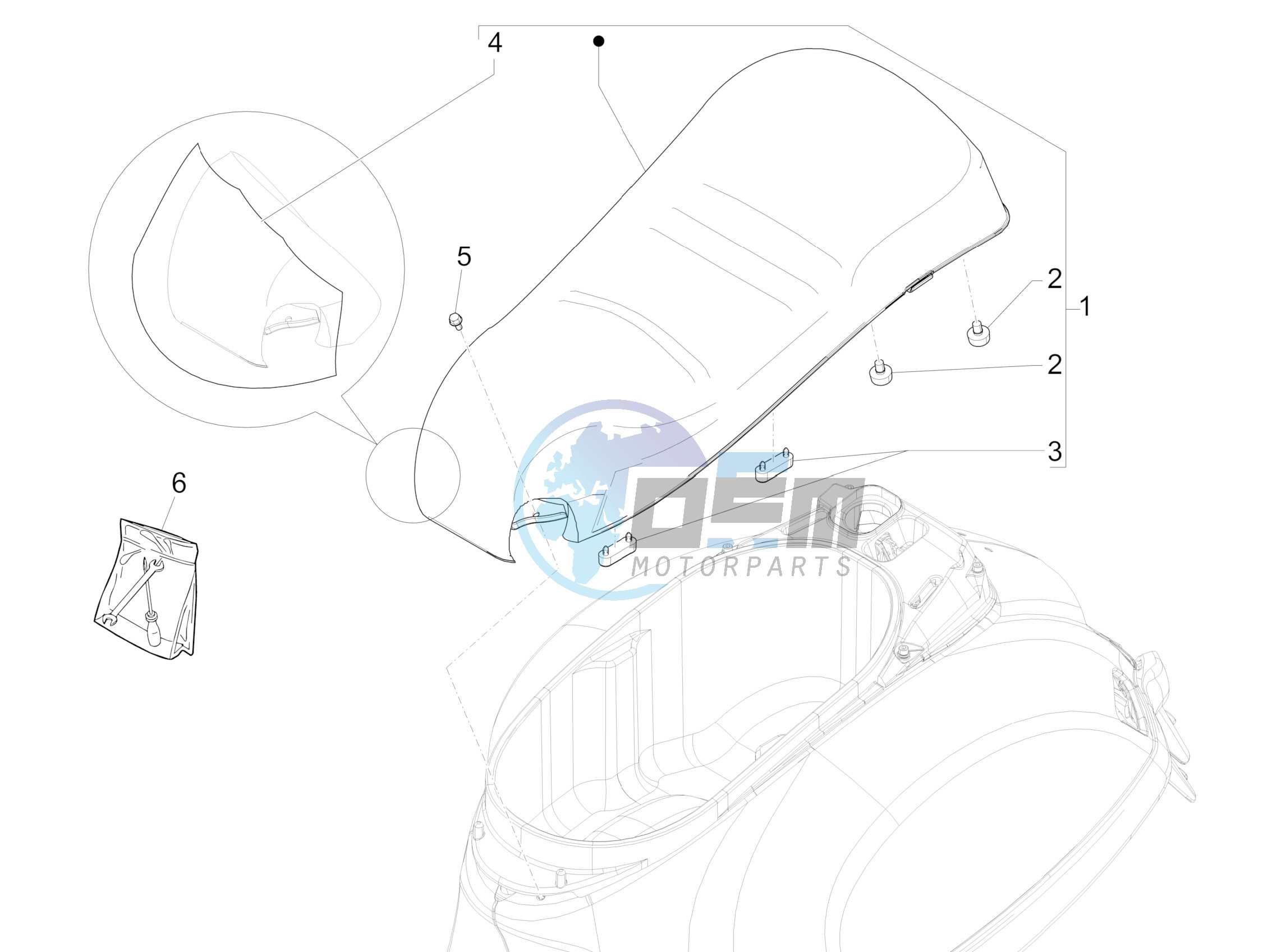 Saddle/seats