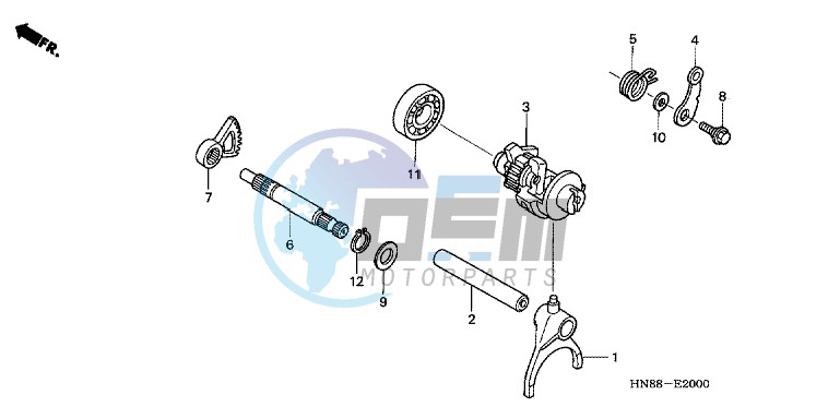 GEARSHIFT FORK