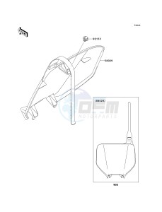 KX 450 D (KX450F) (F8F) D8F drawing ACCESSORY