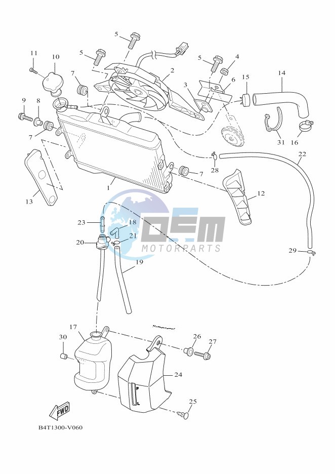 RADIATOR & HOSE