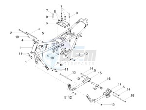 V7 III Stone 750 E4 (APAC) drawing Frame