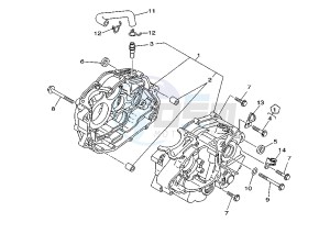 TW 125 drawing CRANKCASE MY01