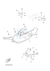 CS50 JOG R (2ADD 2ADD 2ADD) drawing STAND & FOOTREST