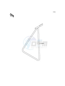 KX450F KX450HGF EU drawing Stand(s)