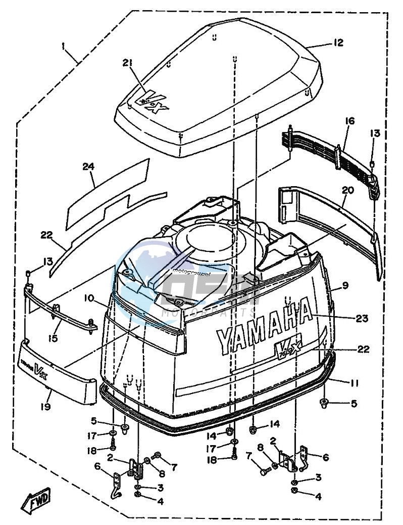 FAIRING-UPPER