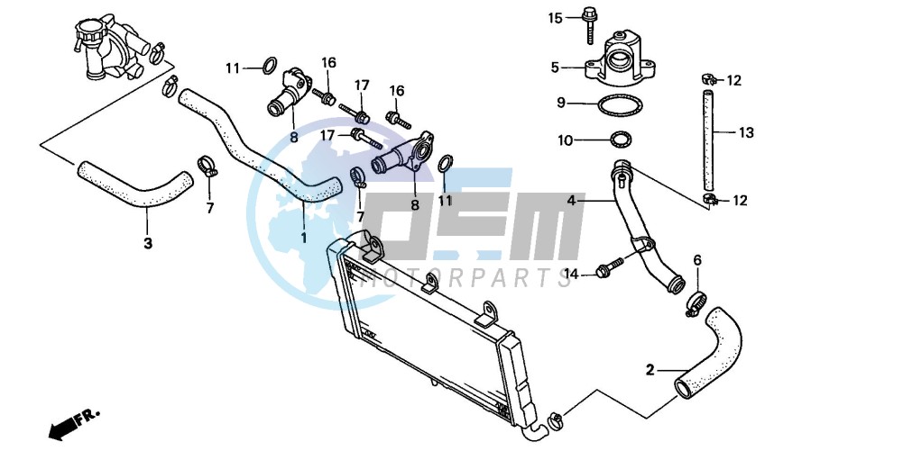 WATER PUMP (ST1100PT)