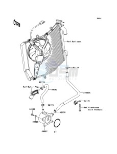 ZZR1400_ABS ZX1400DBF FR GB XX (EU ME A(FRICA) drawing Oil Cooler