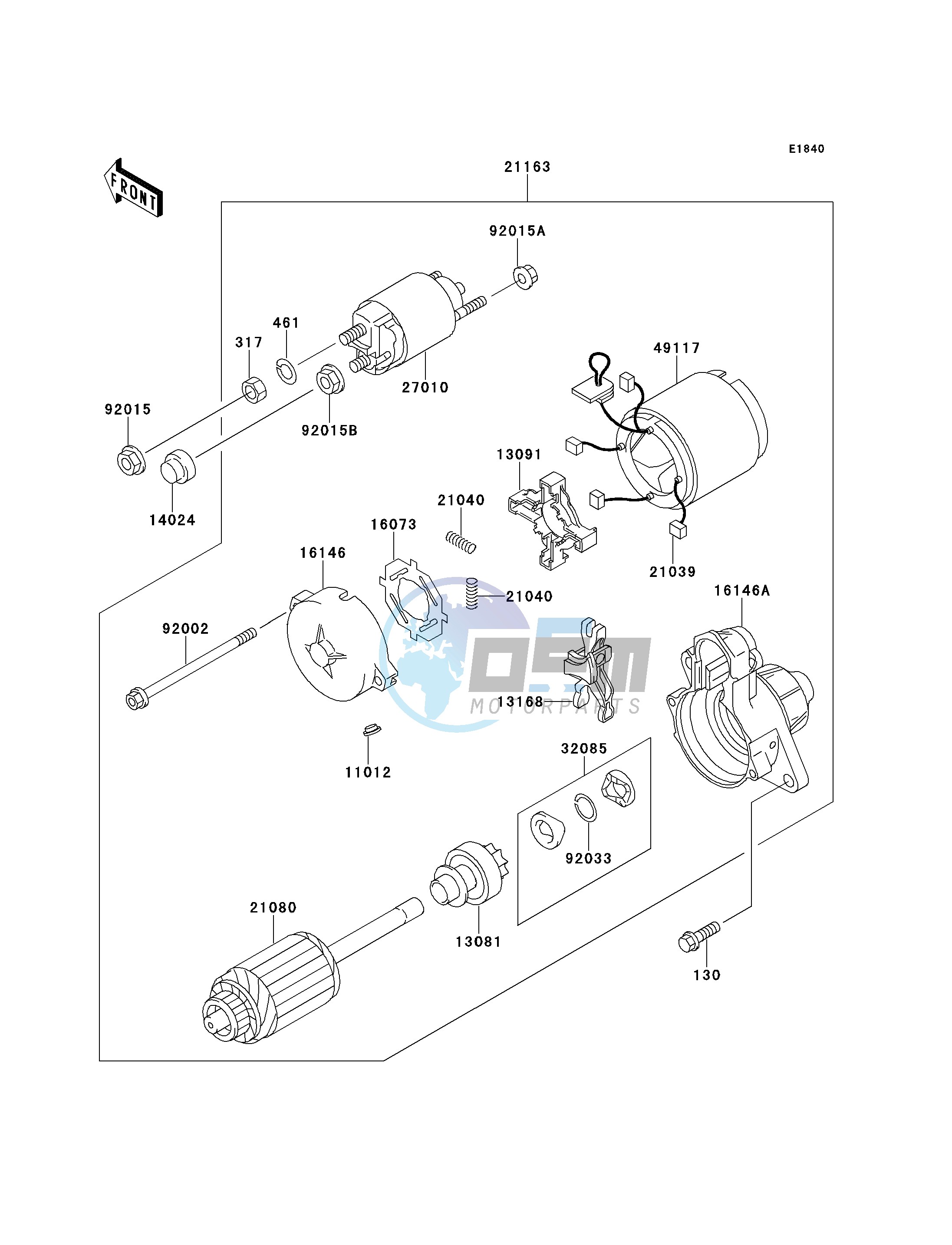 STARTER MOTOR