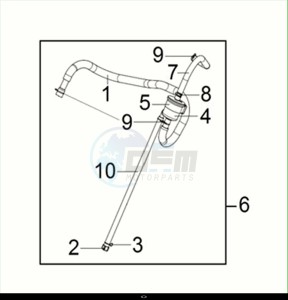 CRUISYM 125 (LV12W3-EU) (M2) drawing BREATHER CHAMBER