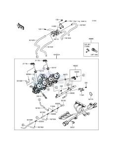 ZZR1400 ABS ZX1400FFFA FR GB XX (EU ME A(FRICA) drawing Throttle