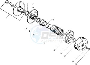 Eaglet automatic 50 drawing Clutch