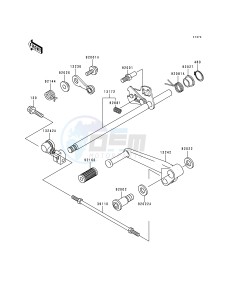 ZX 600 E [NINJA ZX-6] (E1-E3) [NINJA ZX-6] drawing GEAR CHANGE MECHANISM