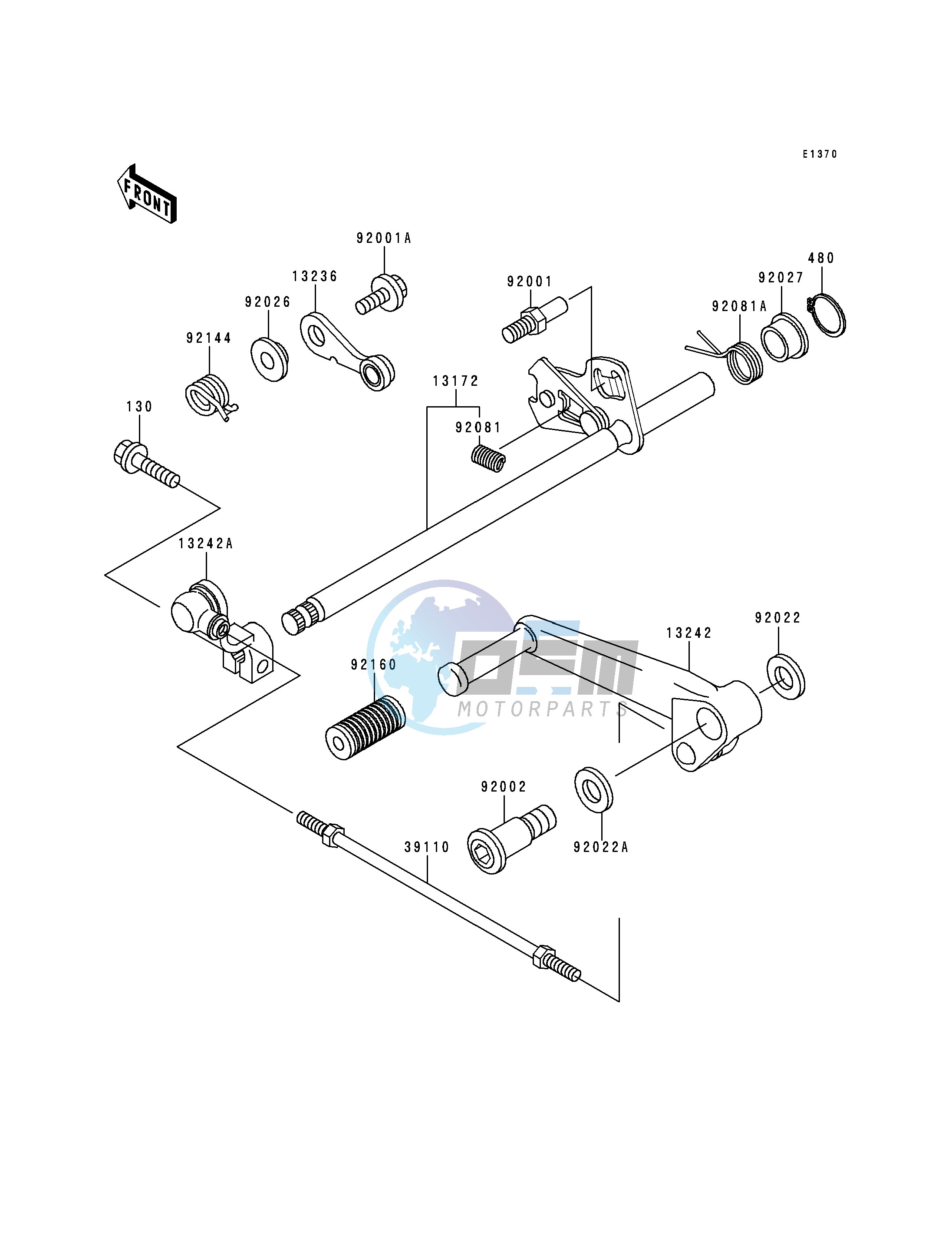 GEAR CHANGE MECHANISM