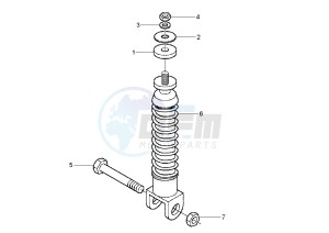 LX 2T 50 drawing Rear Damper