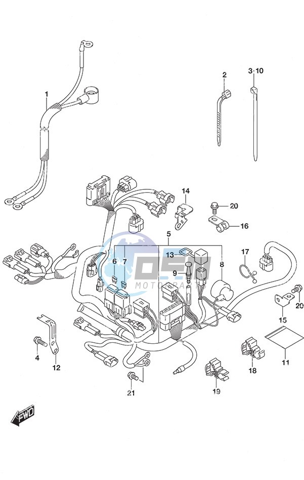 Harness Non-Remote Control