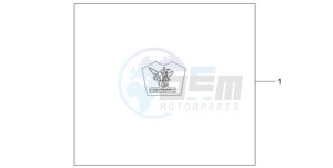 CB600F39 Australia - (U / ST) drawing KIT LOGO SE