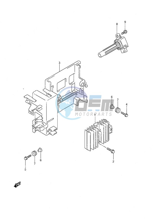 Rectifier/Ignition Coil