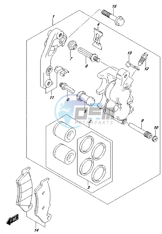 FRONT CALIPER