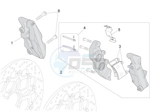 MGX 21 FLYING FORTRESS 1380 APAC drawing Front brake caliper