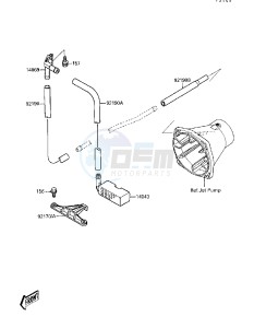 JF 650 B [TS] (B1-B2) [TS] drawing BILGE SYSTEM