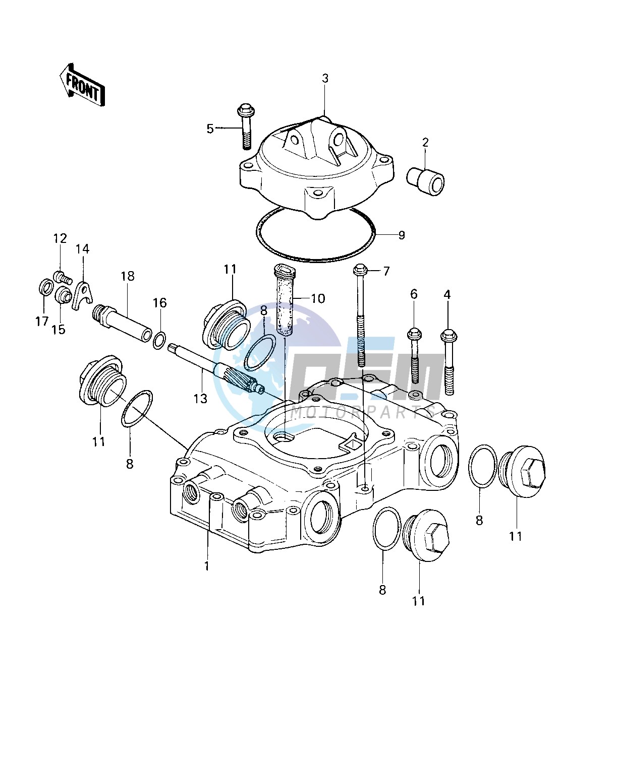 CYLINDER HEAD COVER -- 80 A1- -