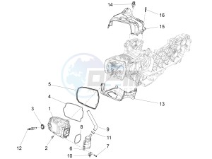 Fly 125 4T/3V ie E3 DT drawing Cylinder head cover