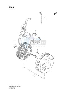 RM-Z 450 drawing MAGNETO (K8-K9)