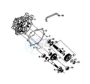 SYMPHONY ST 125I/ABS (XB12WW-EU) (E4) (L8-M0) drawing DRIVE SHAFT