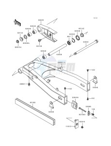 ZX 600 D [NINJA ZX-6] (D1) [NINJA ZX-6] drawing SWING ARM