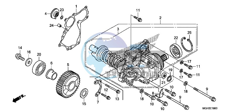 SIDE GEAR CASE