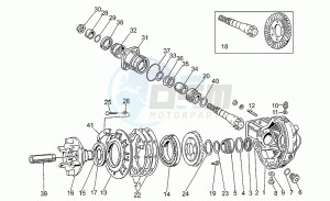 Nevada 350 Club Club drawing Transmission complete