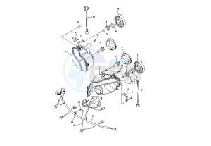 YZF-R1SP 1000 drawing HEADLIGHT