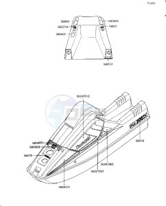 JS 300 A [300 SX] (A1-A5) [300 SX] drawing LABELS-- JS300-A1- -