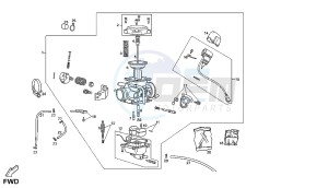 GPR - 125 CC VTHRG1A1A 4T drawing CARBURATOR