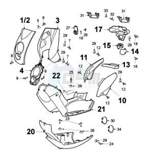 LUDIX 14 PRO drawing COWLING