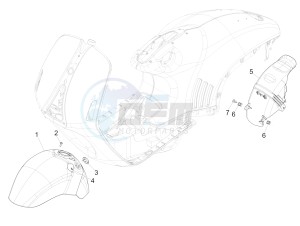 946 150 4T 3V ABS ARMANI (APAC) (A, C) drawing Wheel huosing - Mudguard