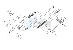 SX 50 (EMEA) drawing Front fork