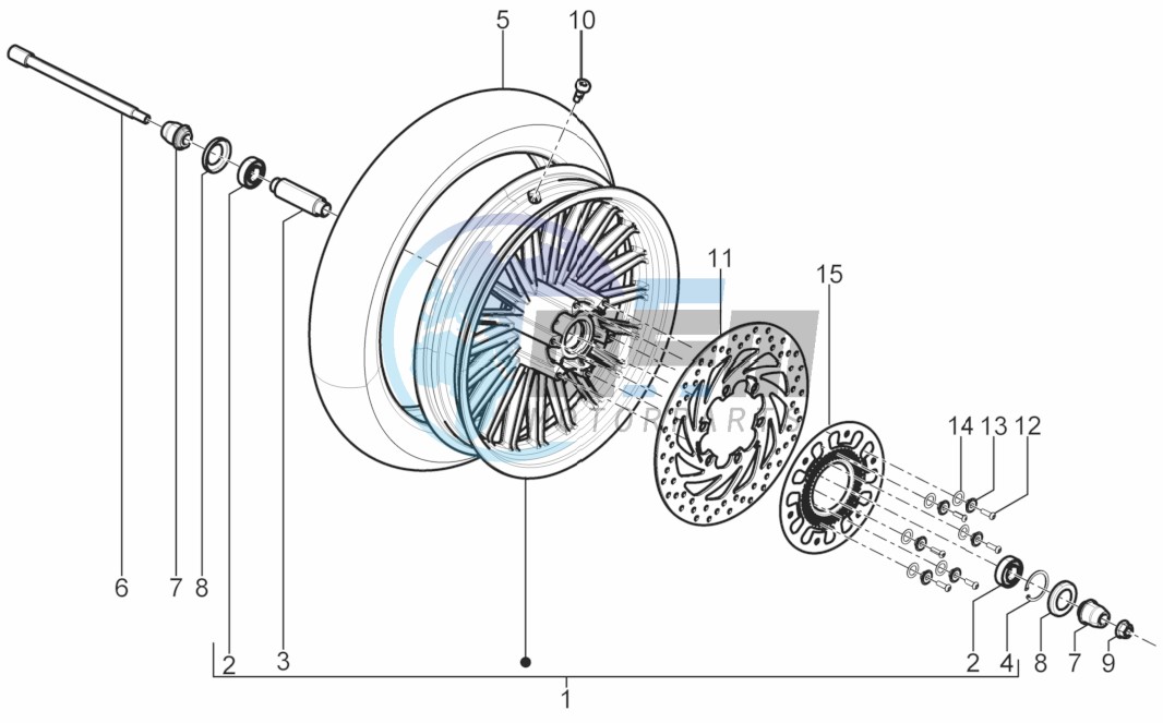 Front wheel