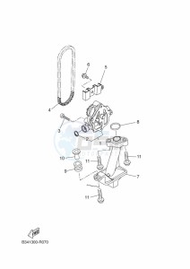 XTZ690 XTZ7N (BHL1) drawing OIL PUMP