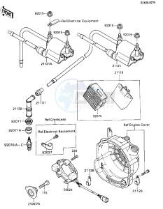 ZX 600 [NINJA 600R] (C3-C7) [NINJA 600R] drawing IGNITION SYSTEM