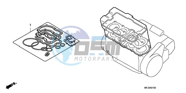 GASKET KIT A