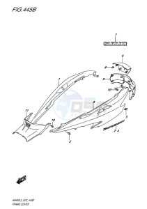 AN400 ABS BURGMAN EU-UK drawing FRAME COVER