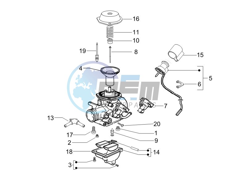 Carburetors components