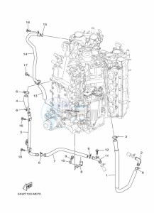 F350AETX drawing CYLINDER-AND-CRANKCASE-4